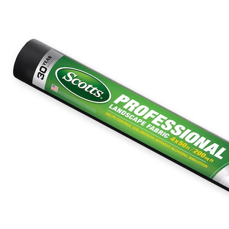 Scotts Scotts Professional 4 ft. W X 50 ft. L Polypropylene Landscape Fabric 46644